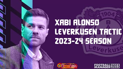 Xabi Alonso 3-4-2-1 Tactic with Leverkusen | FM23 2023-24 Season ...