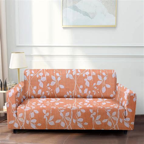 Amazon Brand - Solimo Polyester Spandex Stretchable Sofa SLIPCOVER (3 ...