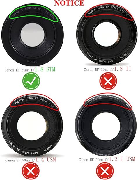 Protection Objectif 49mm Bouchon D'objectif 49mm - Compatible Canon ...