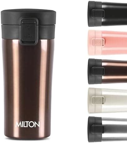 Milton Coffee Mug Thermosteel Hot or Cold Insulated Flask, 300 ml ...