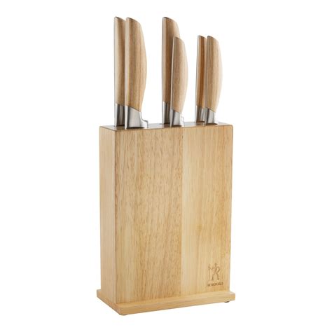 HENCKELS Pakka 7 Piece, Knife Block Set, Nature - Walmart.ca