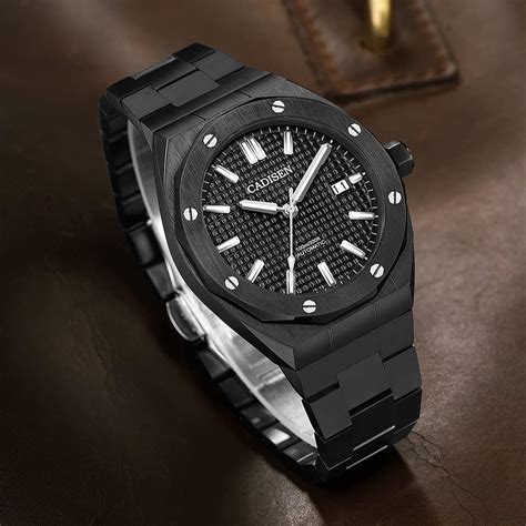 Buy CADISEN Men Watches Mechanical Automatic Watch 100M Waterproof ...