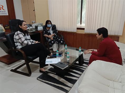 Visit of Ms. Victoria, National Head- Education Abroad, ISDC to ISBR ...