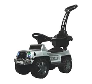 Babykicks Coupe Ride On Car with Parental Push Handle Music & Lights ...