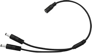 COSMIC SYSTEMS DC Female to 2 Male dc y Splitter Cable Male Female Plug ...