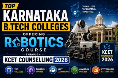 Top Karnataka B.Tech Colleges Offering Robotics Course through KCET ...