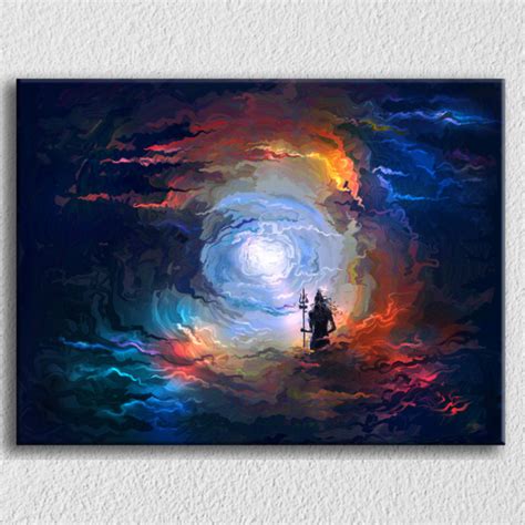 Shiva And The Universe Wall Art – Myindianthings