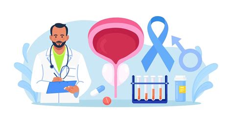 Prostaatkanker Uroloog onderzoekt mannelijk urogenitaal stelsel ...