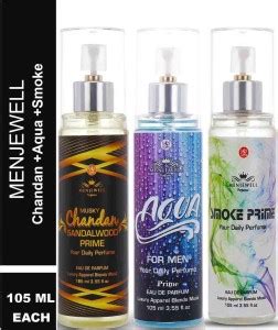 Buy Menjewell Musky Chandan Sandalwood,Aqua For Men,Smoke Eau de Parfum ...