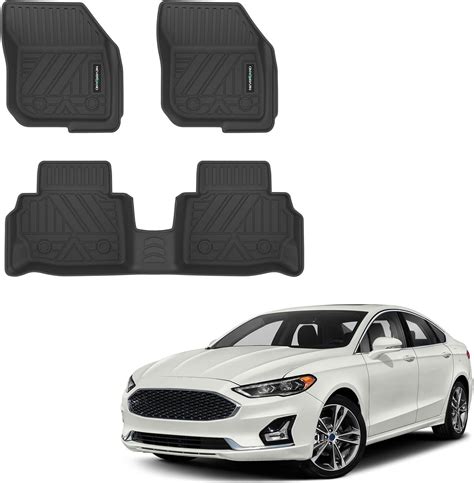 Amazon.com: NEVERLAND Floor Mats Fit for 2017-2021 Ford Fusion, All ...