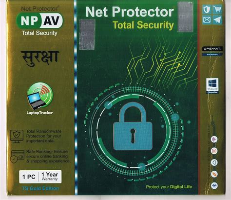 NPAV Net Protector Total Security and PC Protection 2020 - 1 PC, 1 Year ...