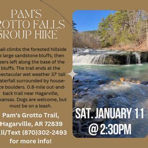 Pams Grotto Falls Trail- Group Hike, Pam's Grotto Falls, Greenwood, 11 ...