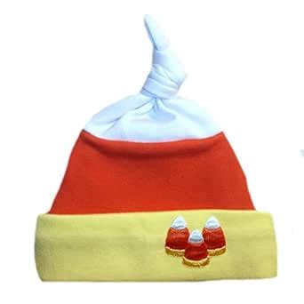 Buy Candy Corn Halloween Fall Baby Hat (Four Preemie and Newborn Sizes ...
