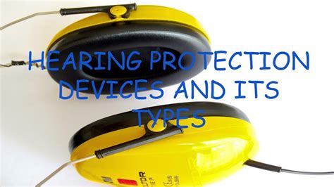 Image result for Different Types of Hearing Protection