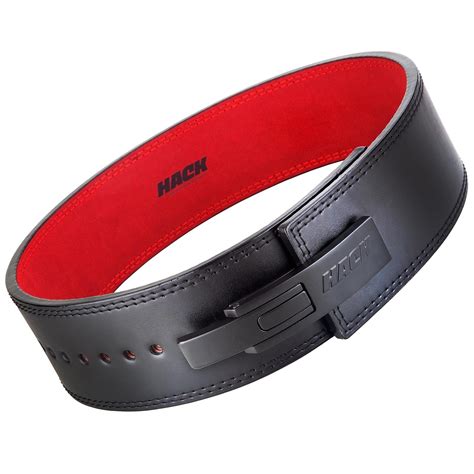 Buy Hack Athletics Premium 10MM Weight Lifting Lever Belt -Power ...