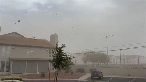 Watch: Video captures Las Vegas dust storms