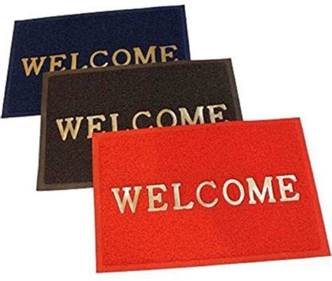 Buy Akshi Enterprises Welcome Door Mat for Home Entrance Outdoor Mat ...