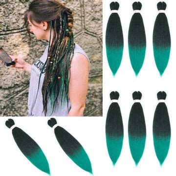 China Kanekalon hair braid prestreched braid synthetic hair extension ...