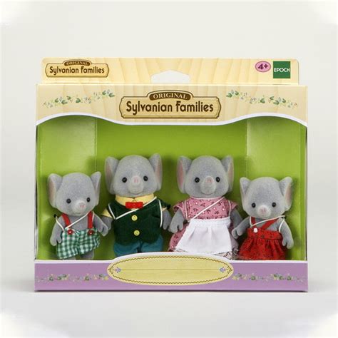 Sylvanian Families - Elephant Family. Shop Animal Figurine Toys Online - family of elephants