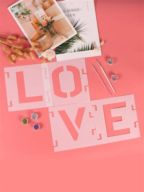 7.96 Inch Letter Stencils Symbol Numbers Craft Stencils, 42 Pcs ...