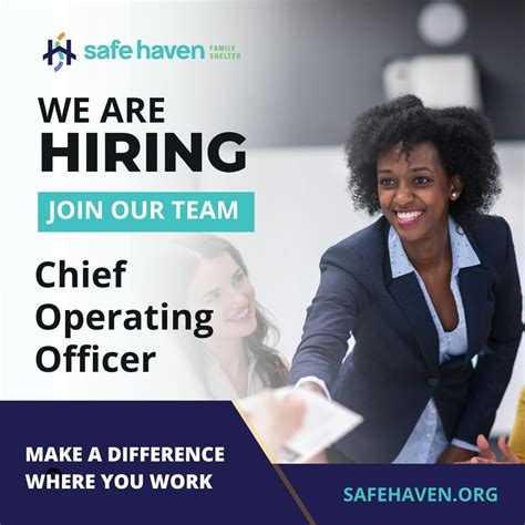 Join the Safe Haven Family Shelter team, made up of people dedicated to ...