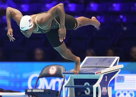 Simone Manuel closes U.S. Olympic swim trials with surprise win in 50m ...