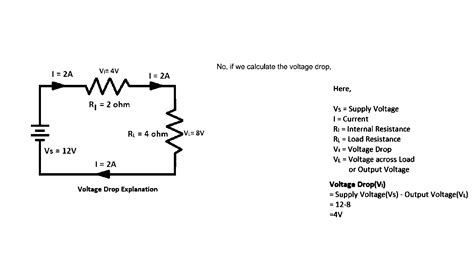Image result for Voltage Drop Formula Example