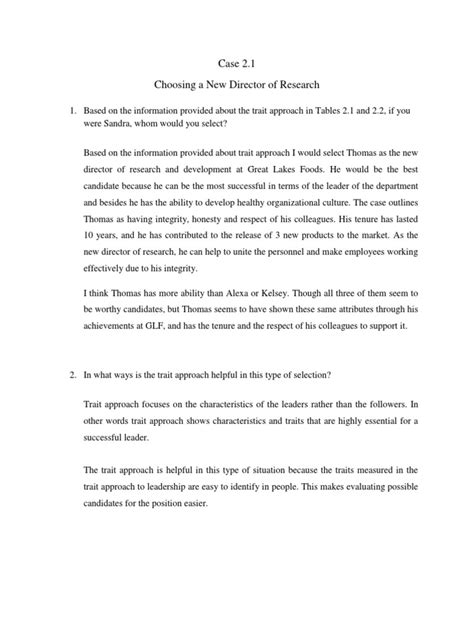 Image result for Leadership Case Study Examples