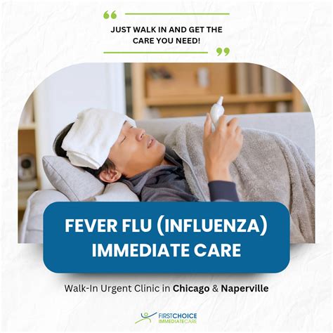 Best Fever Flu Influenza Treatment in Chicago & Naperville - Urgent Care
