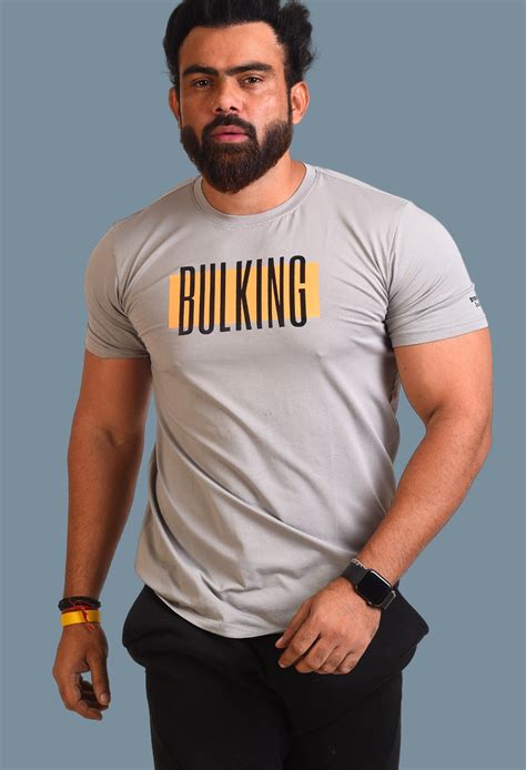 Gym T Shirt - Bulking - Bold & Premium - 15 Days Return & Exchange ...