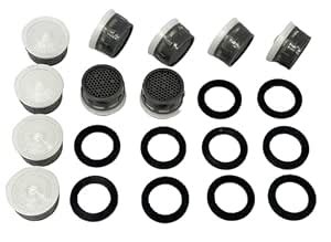 SBD 10 Pcs Plastic 5-6 LPM Water Saving Foam Flow Faucet Aerator with ...