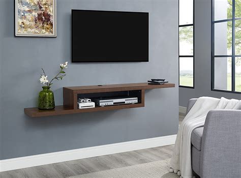 Wooden Set up Box Stand Box Stand/Wall Shelves/Wall mountable Tv Unit ...