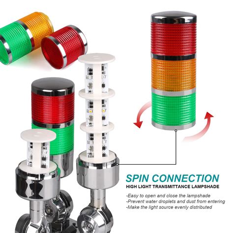 LUBAN LED Stack Tower Lights, Industrial Warning Lights, India | Ubuy