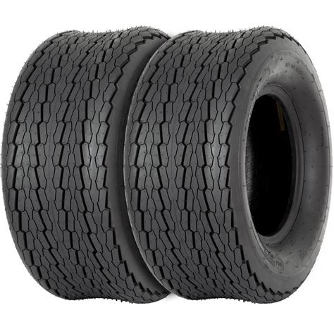 WEIZE 20.5X8-10 Boat Utility Trailer Tires, Load Range E, 10PR Set of 2 ...