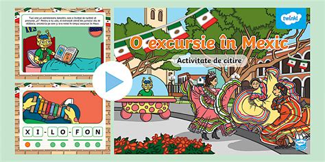 O excursie în Mexic – Activitate de citire
