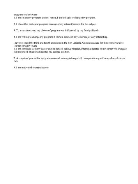 Image result for Choice of Program or Qualification