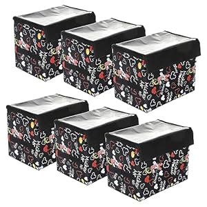 Kuber Industries Disney Large Storage Box With Lid|Foldable Organizer ...
