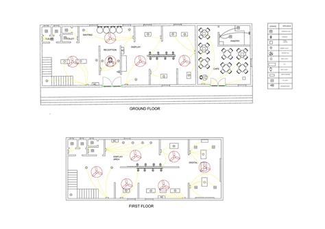 Services electrical - RECEPTION WAITING TOILET TOILET CAFE PANTRY ...