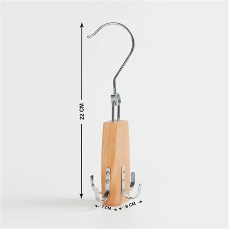 Buy Winston Wood Belt Hanger from Home Centre at just INR 349.0
