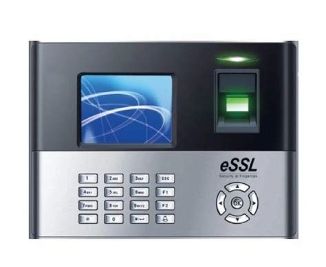 Biometric Attendance System - Time Office z200bw Black Fingerprint ...