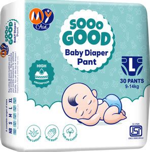 MyAid SOOO GOOD Super Soft Baby Diaper Pants – Fast Absorption , Rash ...