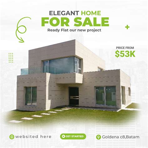 Real Estate Ads Social Media post Banner Design on Behance