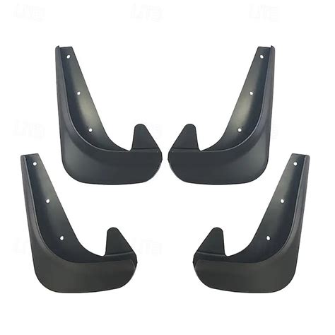 4pcs Durable Plastic Car Fender Splash Guards All-Season Protection for ...