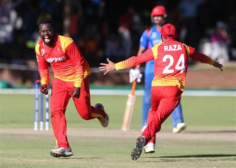 Cricket Photos - ZIM vs AFG, 7th Match, Group B Pictures