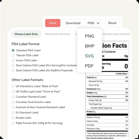 Image result for Food Label Software