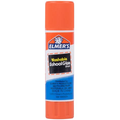 Elmer's E542 0.24 oz. Clear School Glue Stick - 4/Pack
