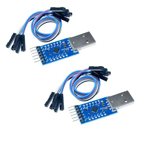 HiLetgo 2pcs CP2104 Module USB to TTL UART 6PIN Module Serial Converter ...