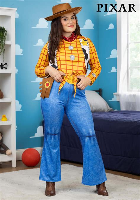 Deluxe Pixar Toy Story Woody Women's Costume | Disney Costumes