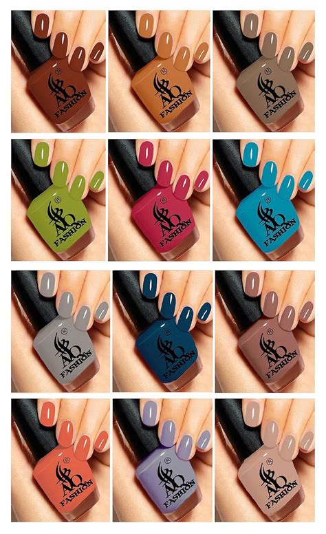 Buy AQ FASHION New Pastel HD Shine Color Gel Nail Polish Combo Set ...