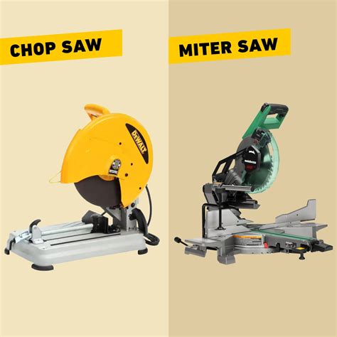 Chop Saw vs Miter Saw – Which Saw Fits Your Needs?